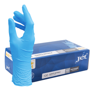 GANTS NITRILE BLEU