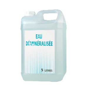 EAU DÉMINÉRALISÉE